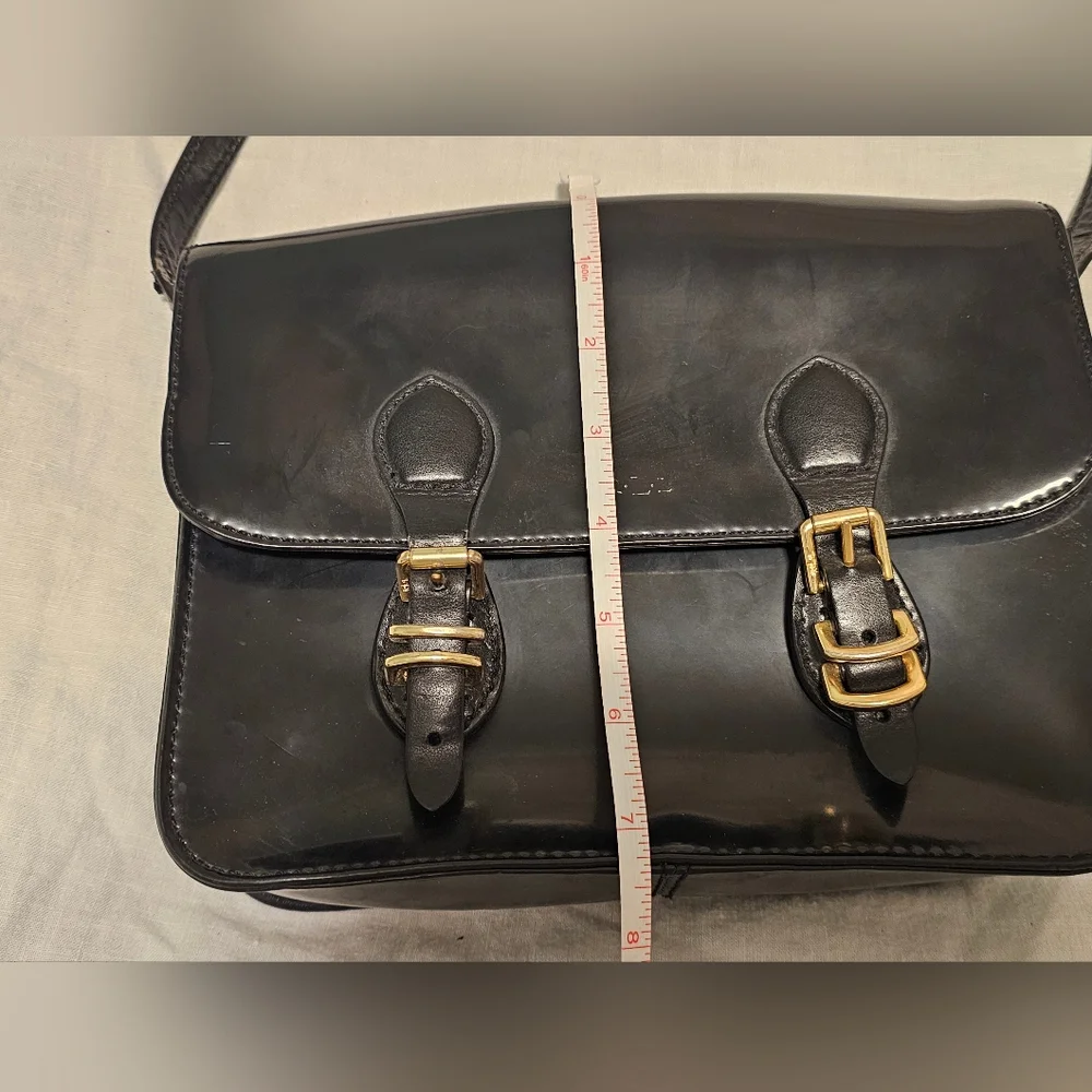 Ralph Lauren Crossbody Patent Leather Purse